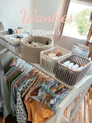 tak jsem si ten stojan pěkně vyšperkovala 🥰#wanties #stripky #smallbusiness