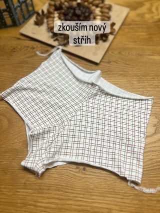 zase si jedu na vlně tvoření a vymýšlení - to je to, co mě baví nejvíc. Teď testuji nový střih kalhotek #wanties #undies...
